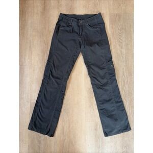 Kuhl Legendary Cargo Pants Women's Size 6 Gray Stretch Mountain Hiking Classic